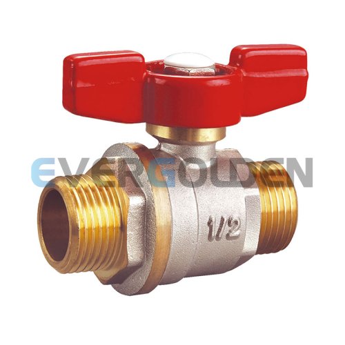 EG1093 BRASS FULL PORT BALL VALVE M/M