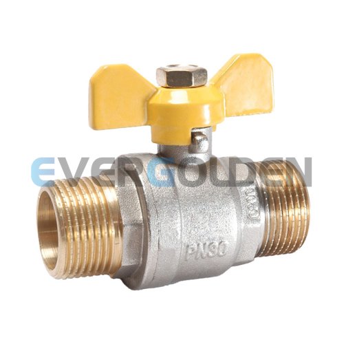 EG1063 BRASS GAS BALL VALVE M/M 