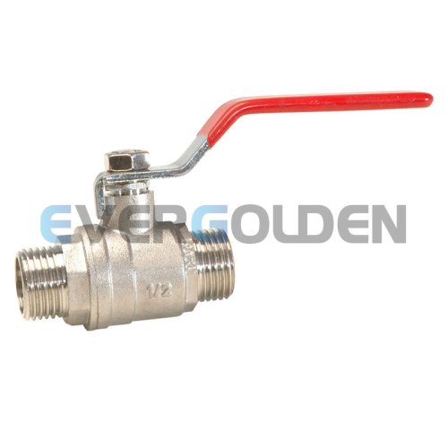 EG1013 BRASS FULL PORT BALL VALVE M/M    