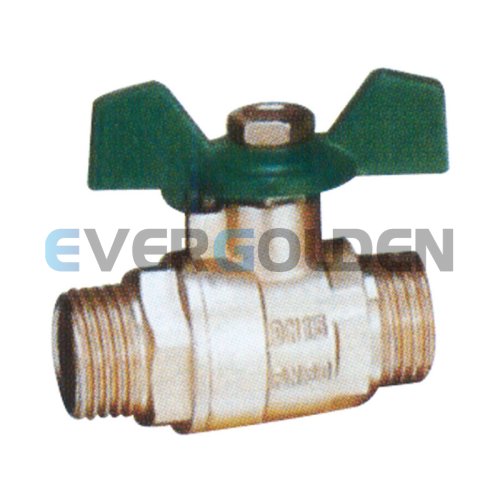 EG1083 BRASS FULL PORT BALL VALVE M/M