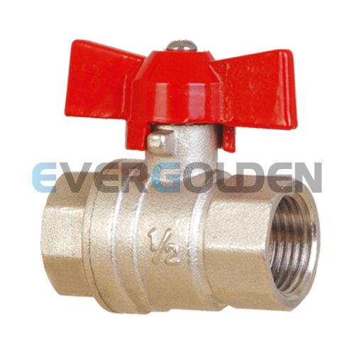 EG1021 BRASS FULL PORT BALL VALVE F/F