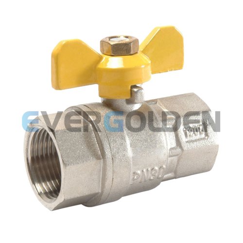 EG1061 BRASS GAS BALL VALVE F/F  